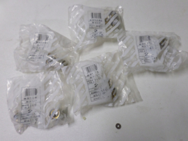 5 stuks Comap 835242 TechPex knelset M22 x 14/2 mm PEX vernikkeld 835P