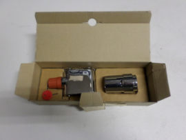 Danfoss 013G4080 design onderblokset 2-punts recht chroom