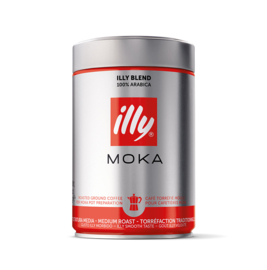 Illy Blend, normale branding, Moka koffie