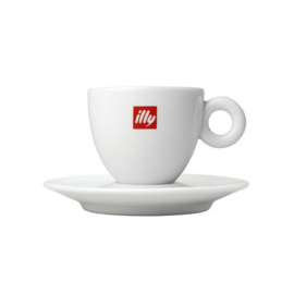 Illy lungo kop en schotel