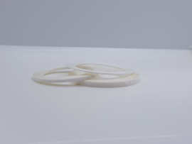 Korneliya Striping tape Wit / White 3 mm
