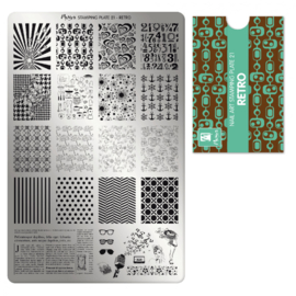 Moyra Stamping Plate 21 RETRO