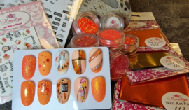 Nailart pakket Oranje