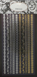 Korneliya 3D Nail Jewels XL- XL10 Lace  Lines