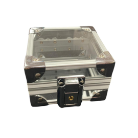 CHIMP Mini Beauty Case Perspex  met slot