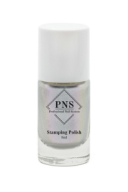 PNS Stamping Polish No.71 Metallic Zilver