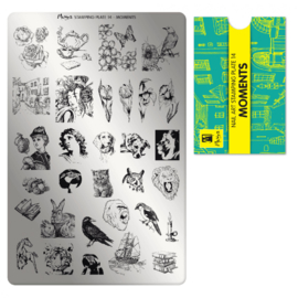 Moyra Stamping Plate 14 MOMENTS