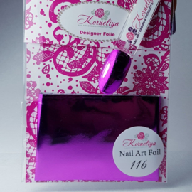 Korneliya Nailart Folie 116 Fuchsia