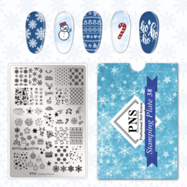 PNS Stamping Plate 38 HELLO WINTER