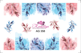 Korneliya Airbrush Waterdecal   AG 358