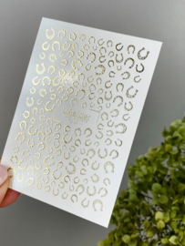 Waterdecal DeLuxe 291– Gouden Hoefijzers Waterdecals