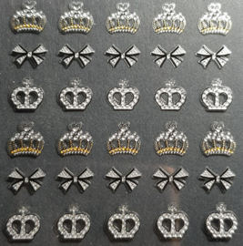 Korneliya 3D Nail Jewels - NJ11 Crown Jewels