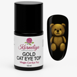 Korneliya 3D Cat Eye Top GOLD 12ml ( Magic 3D Cat Eye Top)