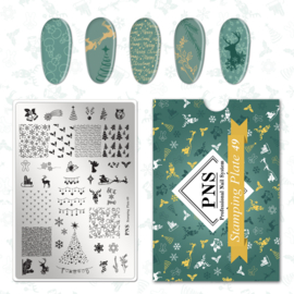PNS Stamping Plate 49 X-MAS