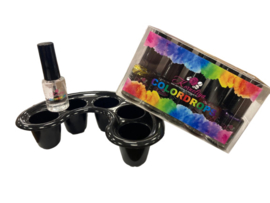 Aktie Set met 10 kleuren COLORDROPS + Blending + Inzetbakje
