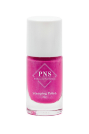 PNS Stamping Polish No.36 Barbie Roze met Glitter