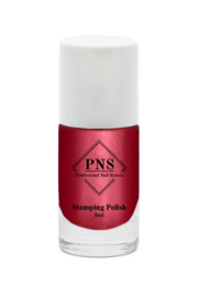 PNS Stamping Polish 111 Metallic Red