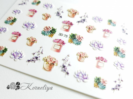 Korneliya 3D Waterdecal - 3D 075