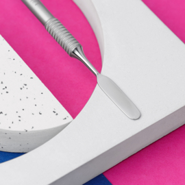Staleks Manicure pusher SMART 60 TYPE 1 plat recht en plat afgerond blad (Spatula)