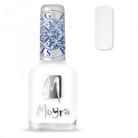 Moyra Stamping Nail Polish 12ml SP07 WHITE