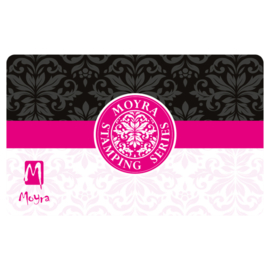 Moyra Scraper Nr 10 Black Pink Design