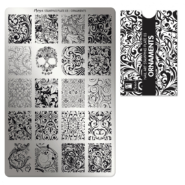 Moyra Stamping Plate 03 ORNAMENTS