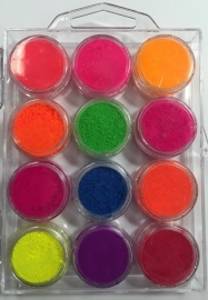 Korneliya NEON Pigment Box 12 kleuren