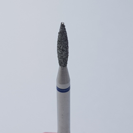 Korneliya Frees Bitje Diamant Vlam punt Blauw 1,8 mm