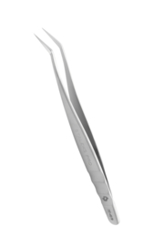 Staleks Professional eyelash tweezers EXPERT 41 TYPE 9 (L vorm)