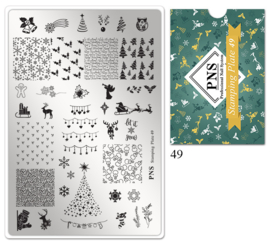 PNS Stamping Plate 49 X-MAS