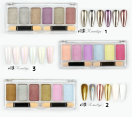 Korneliya Solide Nail art pigment set 3