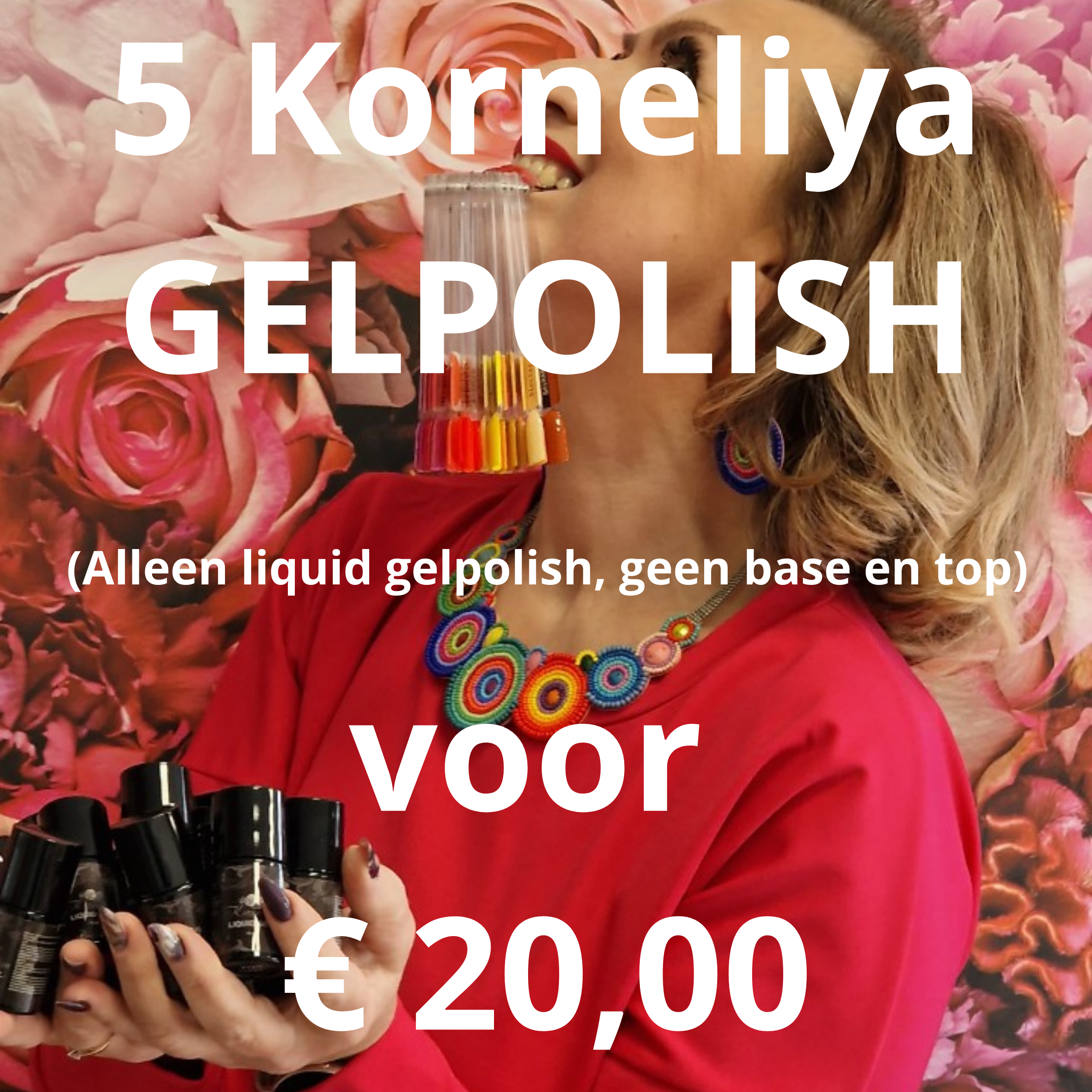 AKTIE GELPOLISH 5 stuks voor 20,00