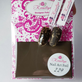 Korneliya  Nailart Folie Mat Craquelé  Kaiki 229