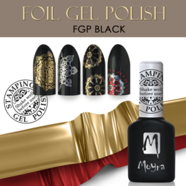 Moyra Foil UV Gel Polish 10 ml FGP01 Black