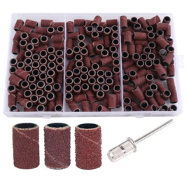 Schuur Rolletjes Set 100stuks met gritt 80/120/180 met en madrill bit