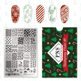 PNS Stamping Plate 45 CHRISTMAS TIME