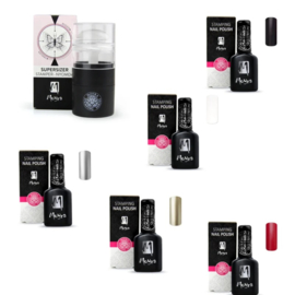 Moyra Smart Stamping Nail Polish Complete Set 8 Stuks + Supersizer