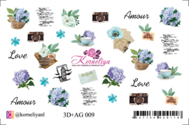 Korneliya 3D+AG 009 Waterdecal