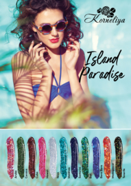 Poster ISLAND PARADISE B2 formaat (500x707mm)