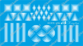 Korneliya Airbrush Waterdecal   AG 0016 White