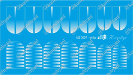 Korneliya Airbrush Waterdecal   AG 0007 White