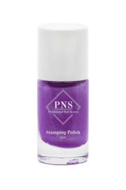 PNS Stamping Polish No.33 Paars met Glitter