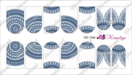 Water Decal - Nail Wrap WD 1046