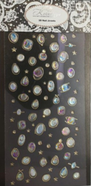 Korneliya 3D Nail Jewels XL - XL01 Stones and Stars