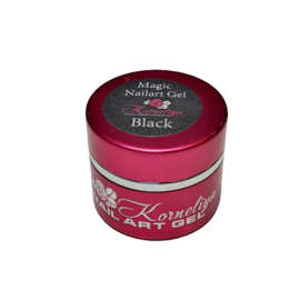 Korneliya Magic Nailart Gel Black 5 ml