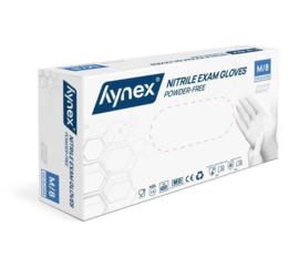 Hynex Nitril Handschoen WIT SIZE M