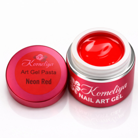 Korneliya Art Gel Pasta Neon Red 5 ml