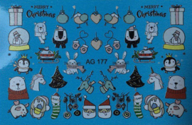 Korneliya Airbrush Waterdecal   AG 177