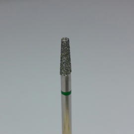 Korneliya Frees Bitje Diamant Kegel Plat Groen 2,5 mm