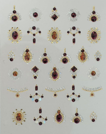 Korneliya 3D Nail Jewels DeLuxe - DL13 Shiny Amber